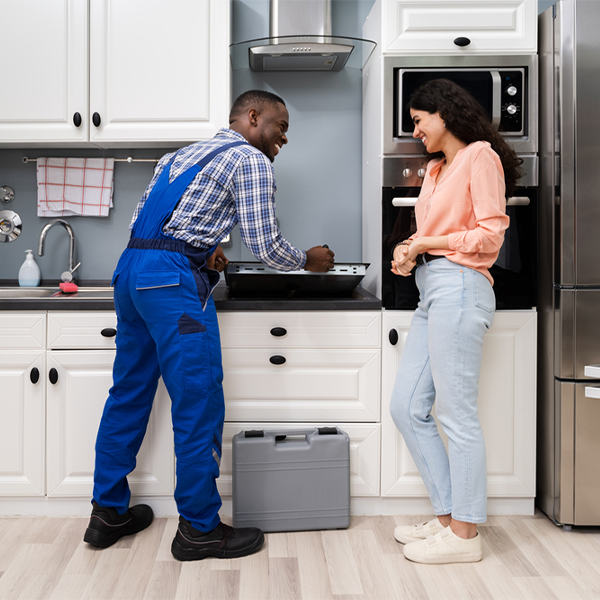 can you provide an estimate for cooktop repair before beginning any work in Irwinton Georgia